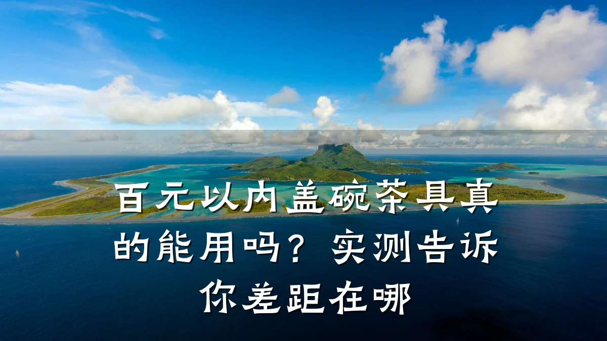 百元以内盖碗茶具真的能用吗？实测告诉你差距在哪