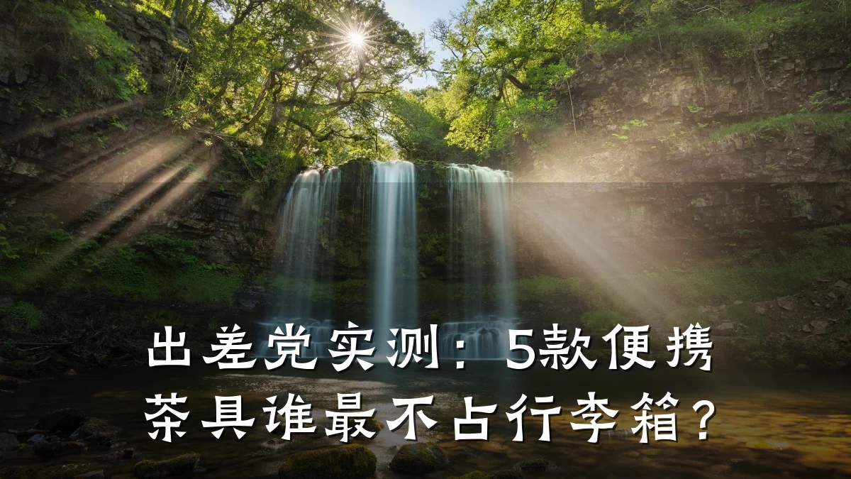 出差党实测：5款便携茶具谁最不占行李箱？