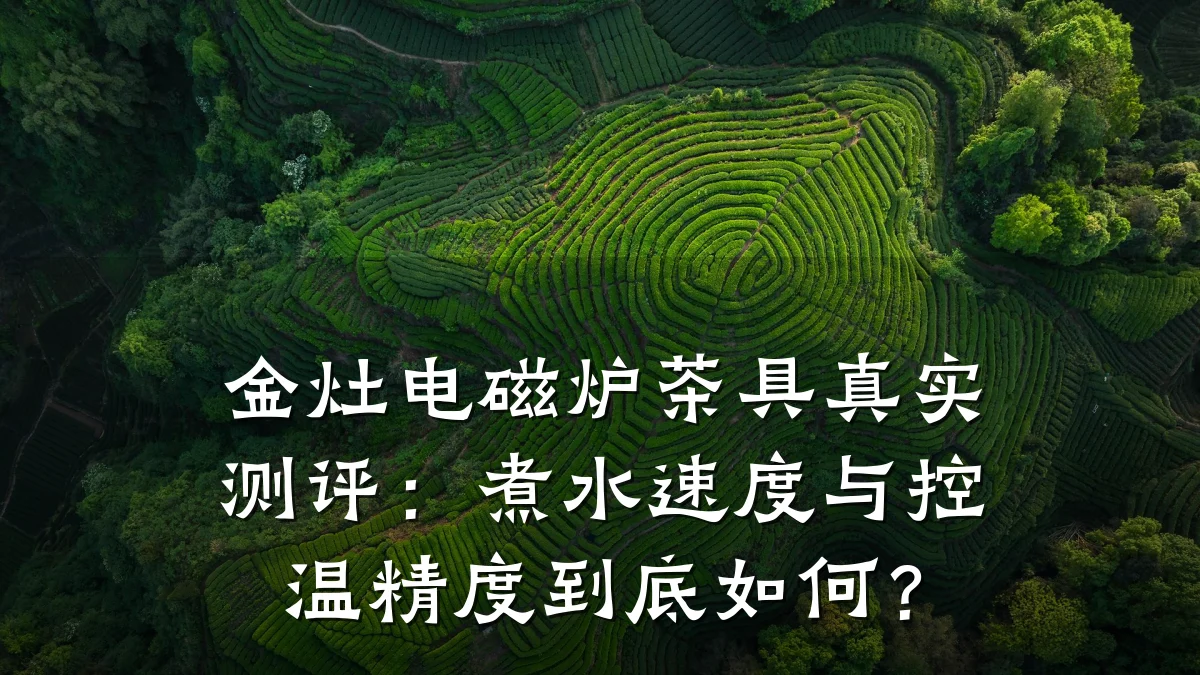 金灶电磁炉茶具真实测评：煮水速度与控温精度到底如何？