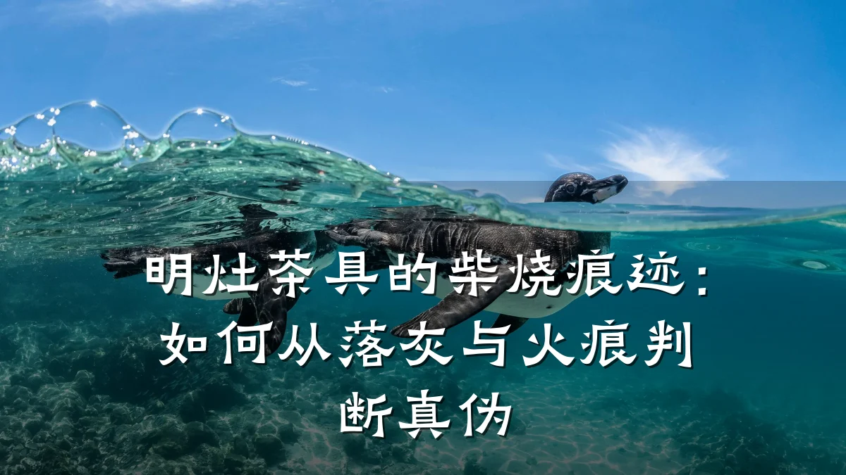 明灶茶具的柴烧痕迹：如何从落灰与火痕判断真伪