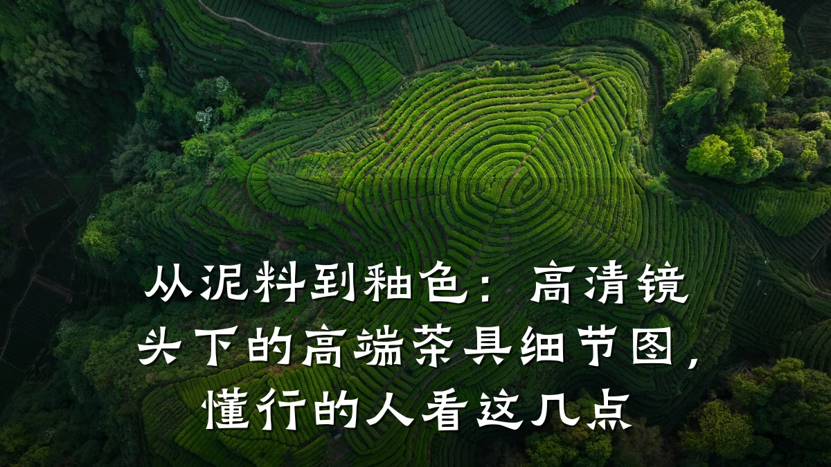 从泥料到釉色:高清镜头下的高端茶具细节图,懂行的人看这几点