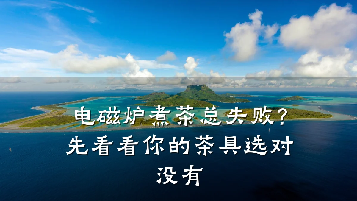 电磁炉煮茶总失败?先看看你的茶具选对没有