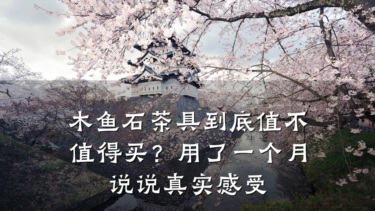 木鱼石茶具到底值不值得买？用了一个月说说真实感受