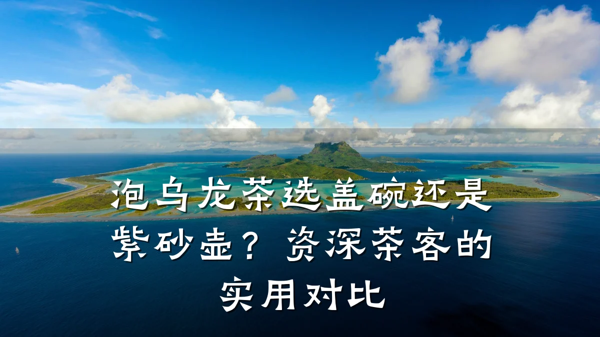 泡乌龙茶选盖碗还是紫砂壶?资深茶客的实用对比