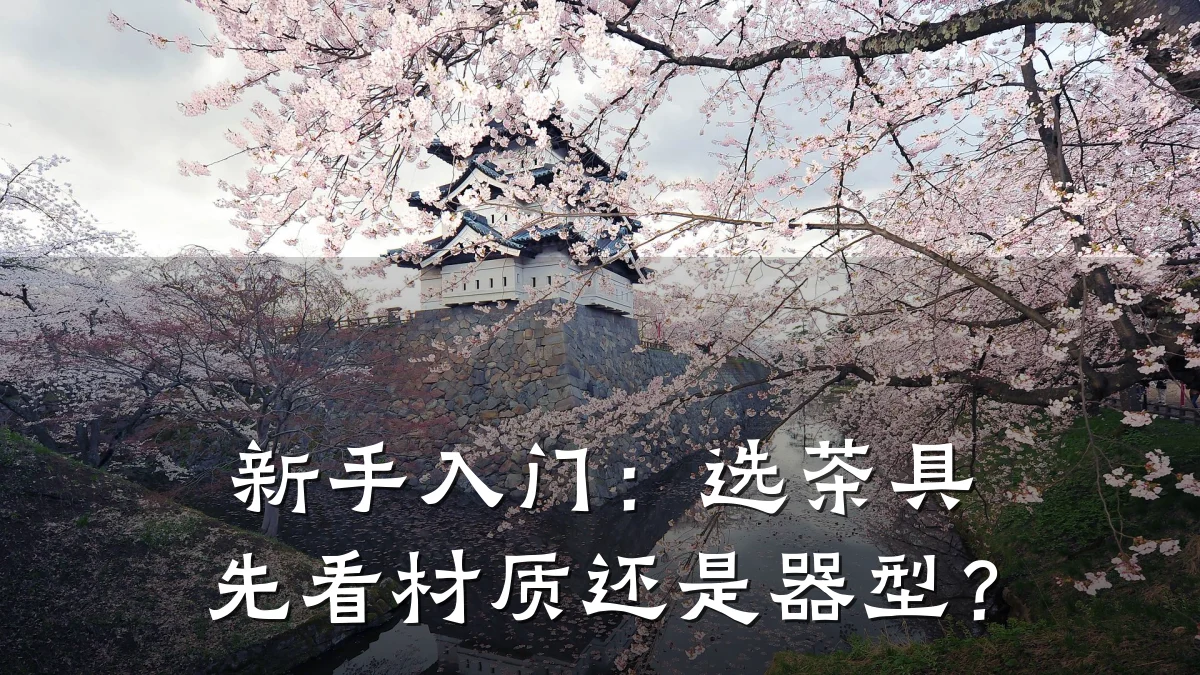 新手入门:选茶具先看材质还是器型?