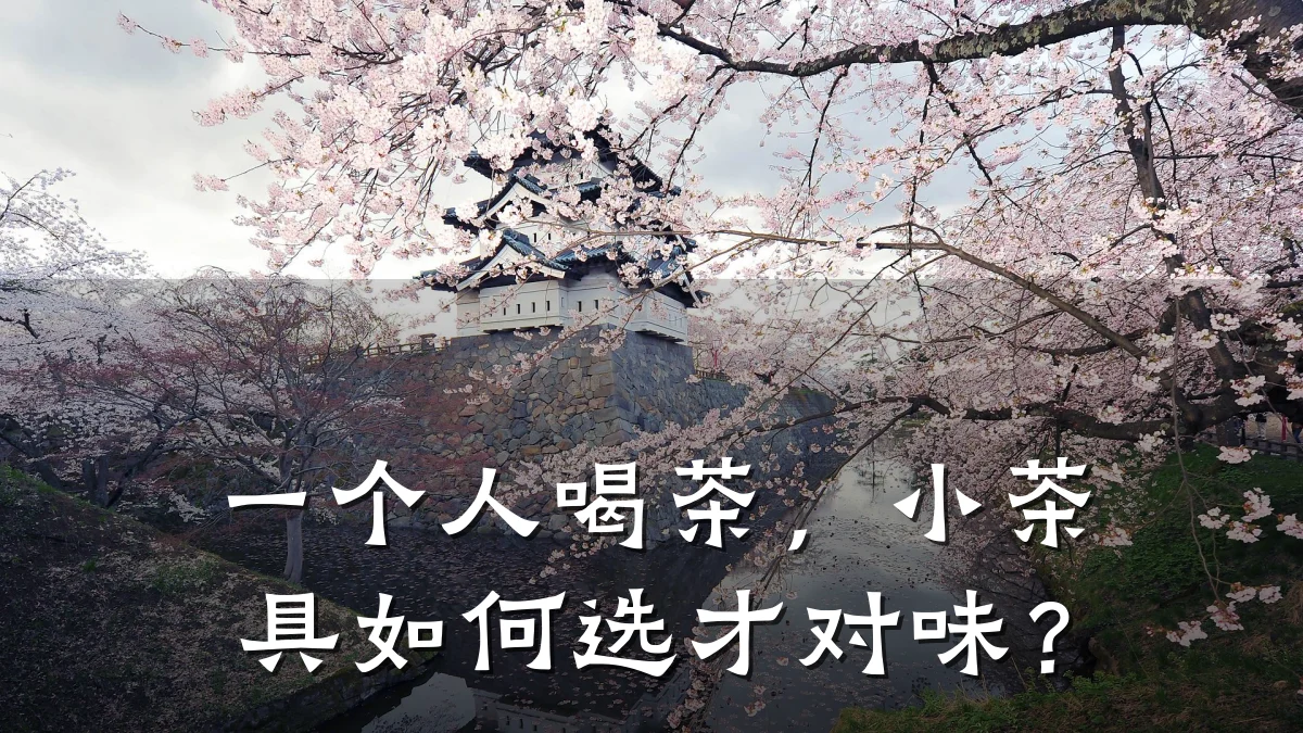 一个人喝茶,小茶具如何选才对味?