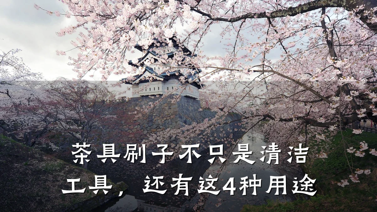 茶具刷子不只是清洁工具，还有这4种用途
