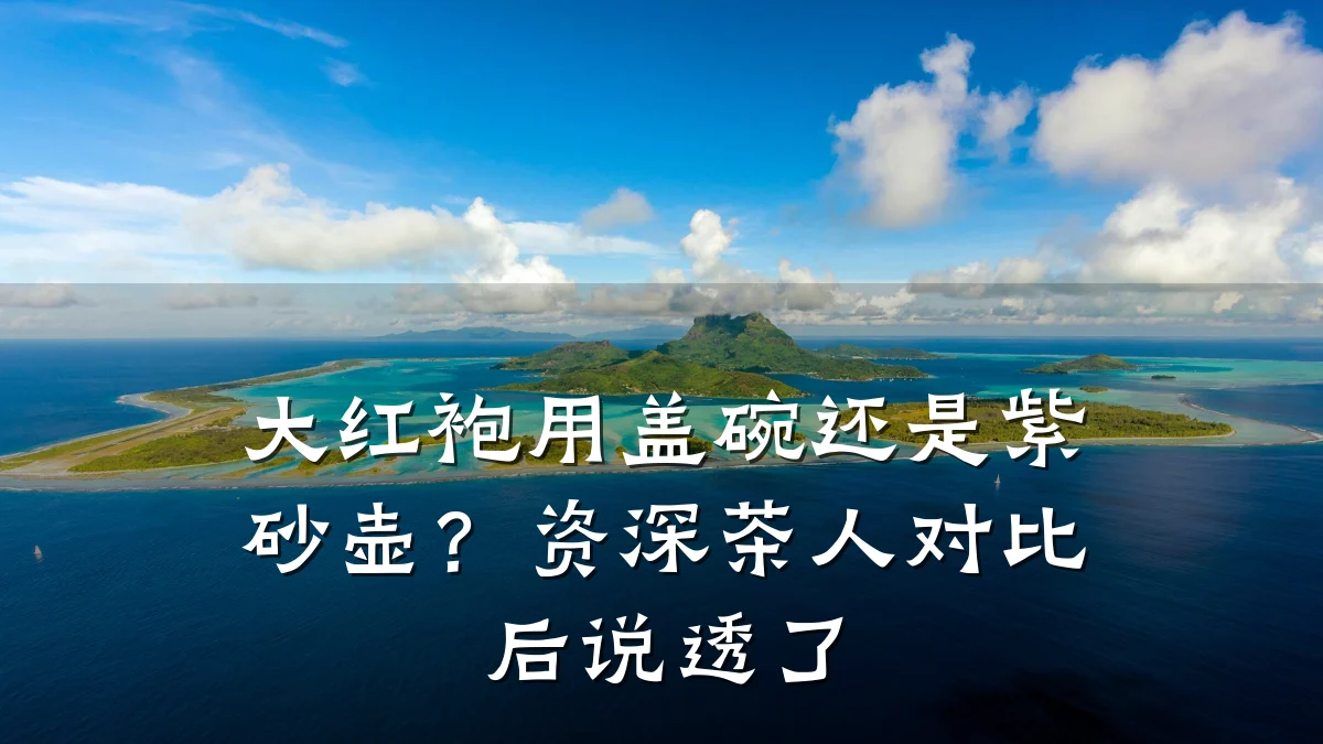 大红袍用盖碗还是紫砂壶?资深茶人对比后说透了