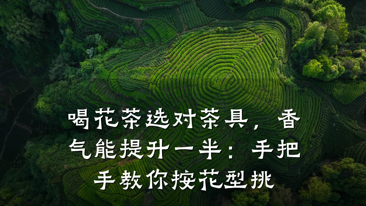 喝花茶选对茶具，香气能提升一半：手把手教你按花型挑