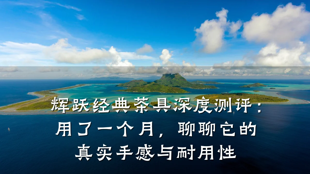 辉跃经典茶具深度测评:用了一个月,聊聊它的真实手感与耐用性