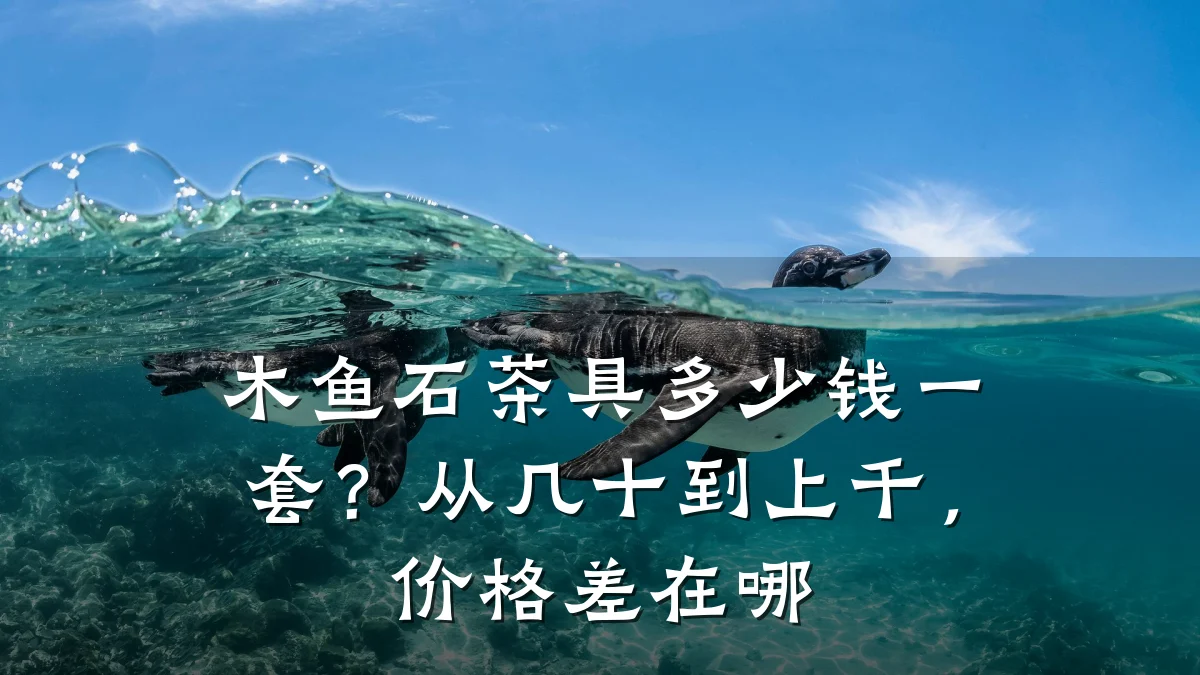 木鱼石茶具多少钱一套?从几十到上千,价格差在哪