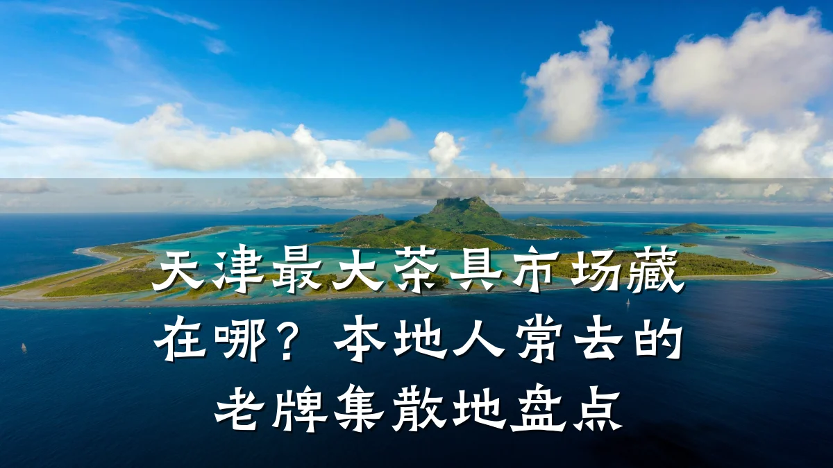 天津最大茶具市场藏在哪？本地人常去的老牌集散地盘点