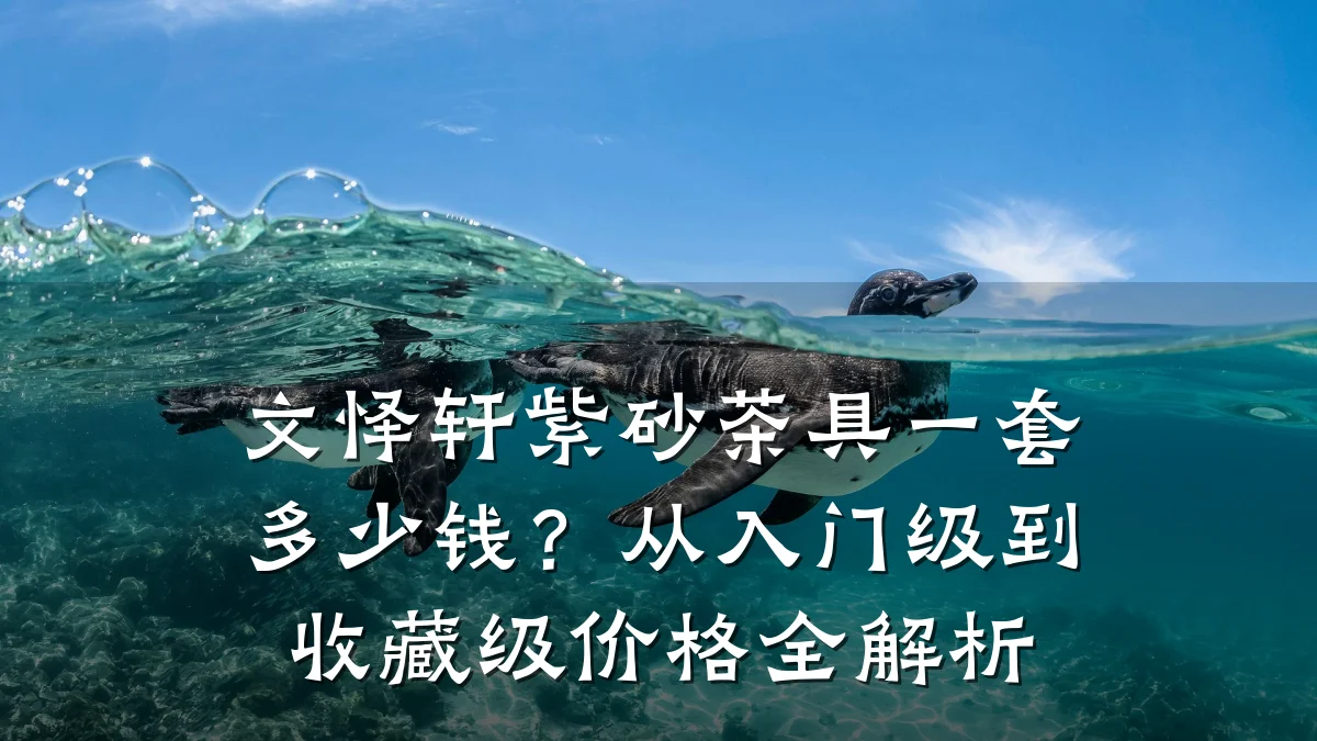 文怿轩紫砂茶具一套多少钱?从入门级到收藏级价格全解析
