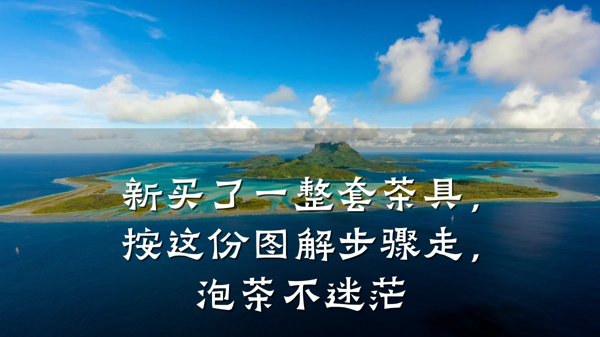 新买了一整套茶具,按这份图解步骤走,泡茶不迷茫